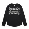 Wo's Maple Curve L/S Tee Thumbnail