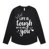Wo's Maple Curve L/S Tee Thumbnail