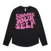 Wo's Maple Curve L/S Tee Thumbnail