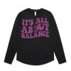 Wo's Maple Curve L/S Tee Thumbnail
