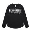 Wo's Maple Curve L/S Tee Thumbnail