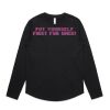 Wo's Maple Curve L/S Tee Thumbnail