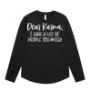 Wo's Maple Curve L/S Tee Thumbnail
