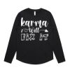 Wo's Maple Curve L/S Tee Thumbnail