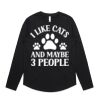 Wo's Maple Curve L/S Tee Thumbnail