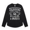 Wo's Maple Curve L/S Tee Thumbnail