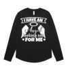 Wo's Maple Curve L/S Tee Thumbnail