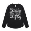 Wo's Maple Curve L/S Tee Thumbnail