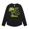 Wo's Maple Curve L/S Tee Thumbnail
