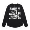Wo's Maple Curve L/S Tee Thumbnail