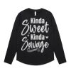 Wo's Maple Curve L/S Tee Thumbnail
