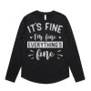 Wo's Maple Curve L/S Tee Thumbnail