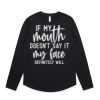 Wo's Maple Curve L/S Tee Thumbnail