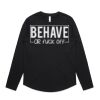 Wo's Maple Curve L/S Tee Thumbnail
