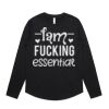 Wo's Maple Curve L/S Tee Thumbnail