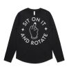 Wo's Maple Curve L/S Tee Thumbnail