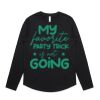 Wo's Maple Curve L/S Tee Thumbnail