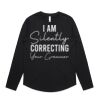 Wo's Maple Curve L/S Tee Thumbnail