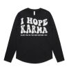 Wo's Maple Curve L/S Tee Thumbnail