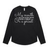 Wo's Maple Curve L/S Tee Thumbnail