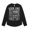 Wo's Maple Curve L/S Tee Thumbnail
