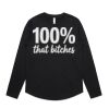 Wo's Maple Curve L/S Tee Thumbnail