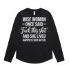 Wo's Maple Curve L/S Tee Thumbnail