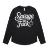 Wo's Maple Curve L/S Tee Thumbnail