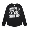 Wo's Maple Curve L/S Tee Thumbnail